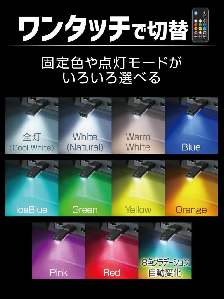 Seiko Sangyo EXEA Illumination Expansion Swing USB Light TypeC E126