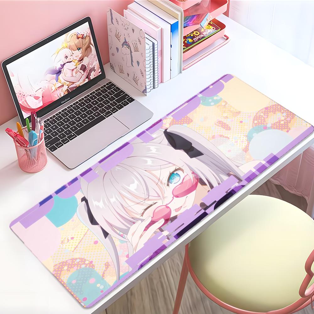 Anime AAlya Sometimes Hides Her Feelings In Russian Mouse Pad Large Thick Desk Pad Stitched Edges Gaming Mouse Mat For Pc