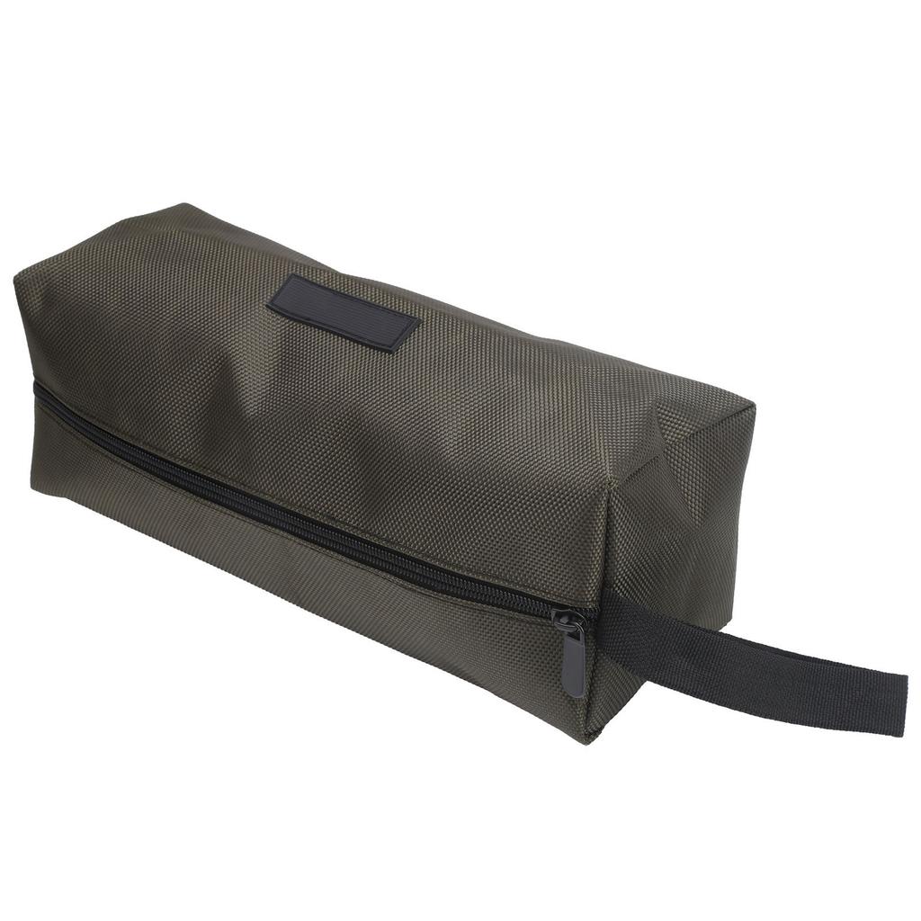 Tool Bag MultiPurpose Thick Electrician Portable Waterproof 1680D Oxford Cloth L(Red )