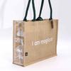 Jute Tote Bag Large - Hop Hare