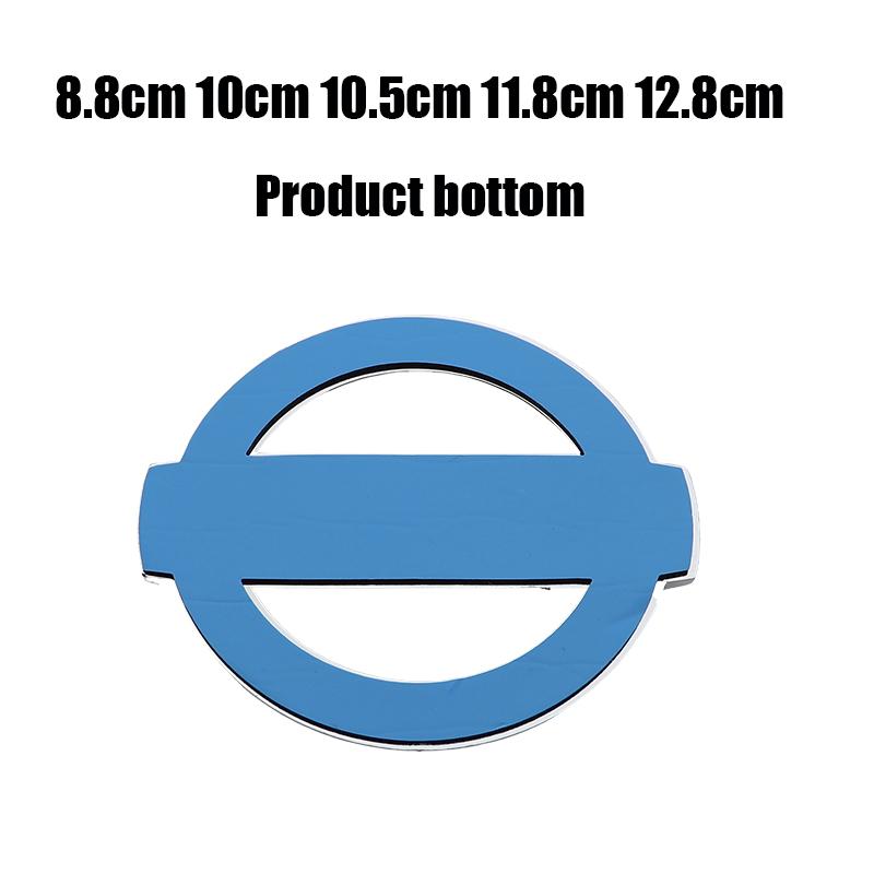 1 Stück 3D Nissan ABS 8,8cm 10cm 10,5cm 11,8cm 12,8cm 13cm 14cm 15cm 16cm Auto Front Heck Logo Auto Heck Emblem Aufkleber Zubehör