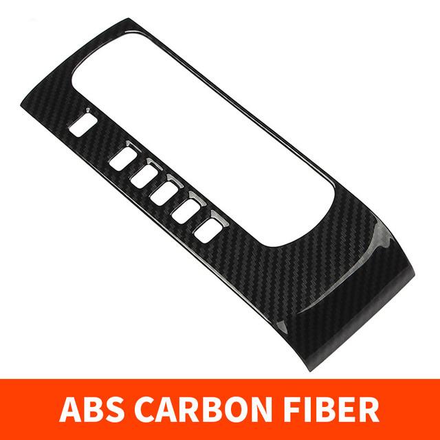 For 10th Gen Civic ABS Plastic Gear Panel Shift Box Decoration Cover Trim Interior Carbon Fiber Style Automatic Transmission