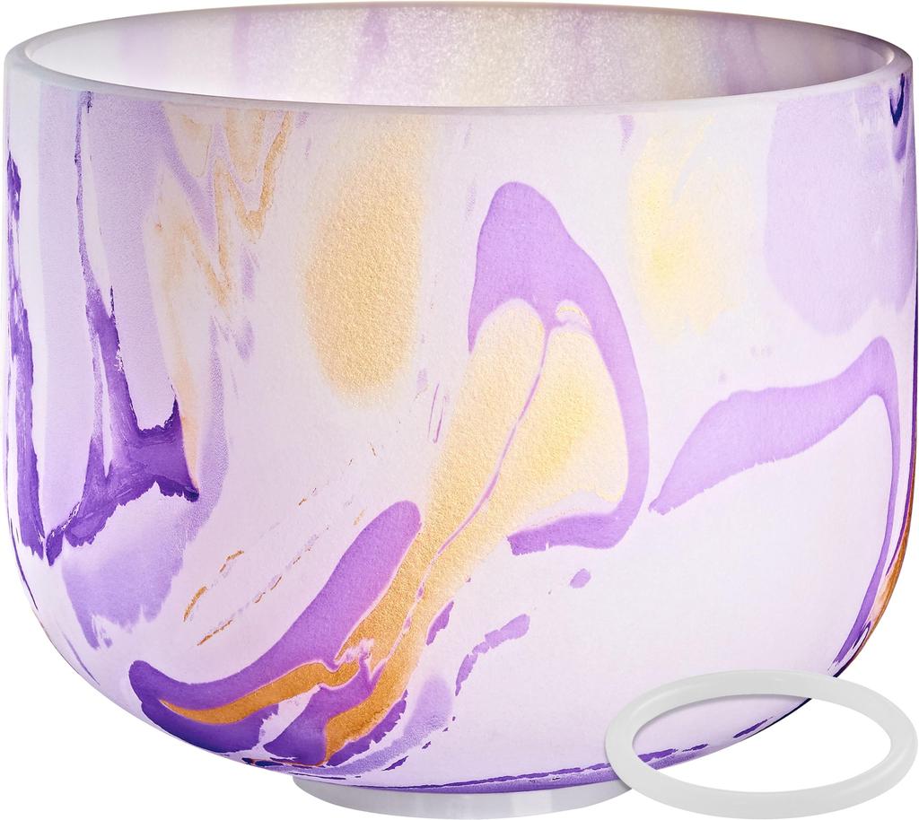MEINL Sonic Energy Collection Crystal Singing Marble Crystal Singing MCSB10B Bowl, Bowl, 10", 484.9Hz, B4,