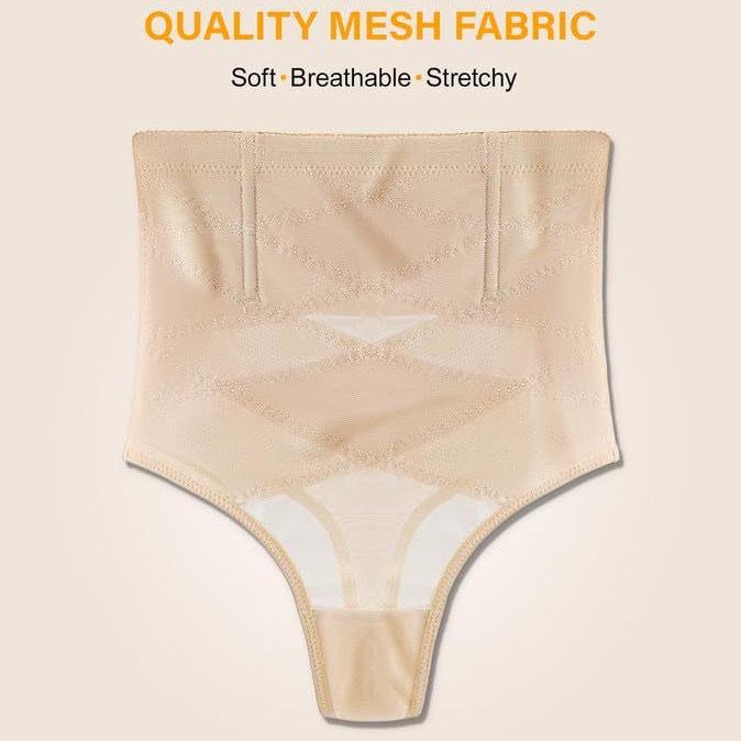 Dünner Stil Hohe Taille Übergröße Bauchkontrolle & Po-Lifting Formende Unterwäsche für Damen