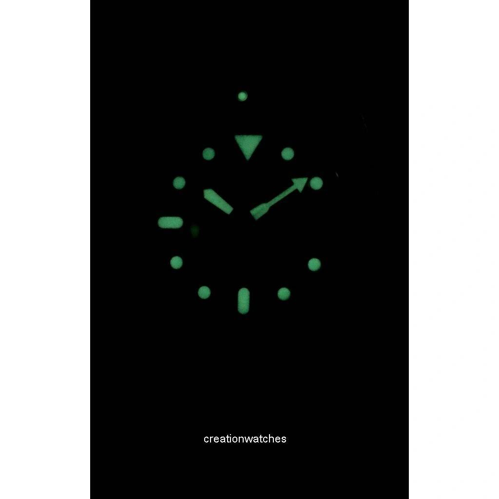 Ceas de bărbați Seiko Jubilee din oțel inoxidabil cu cadran albastru închis, automat, pentru scafandri, SKX009K2 200M, recondiționat