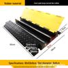 Rubber and Plastic Cable Protection Speed Bump