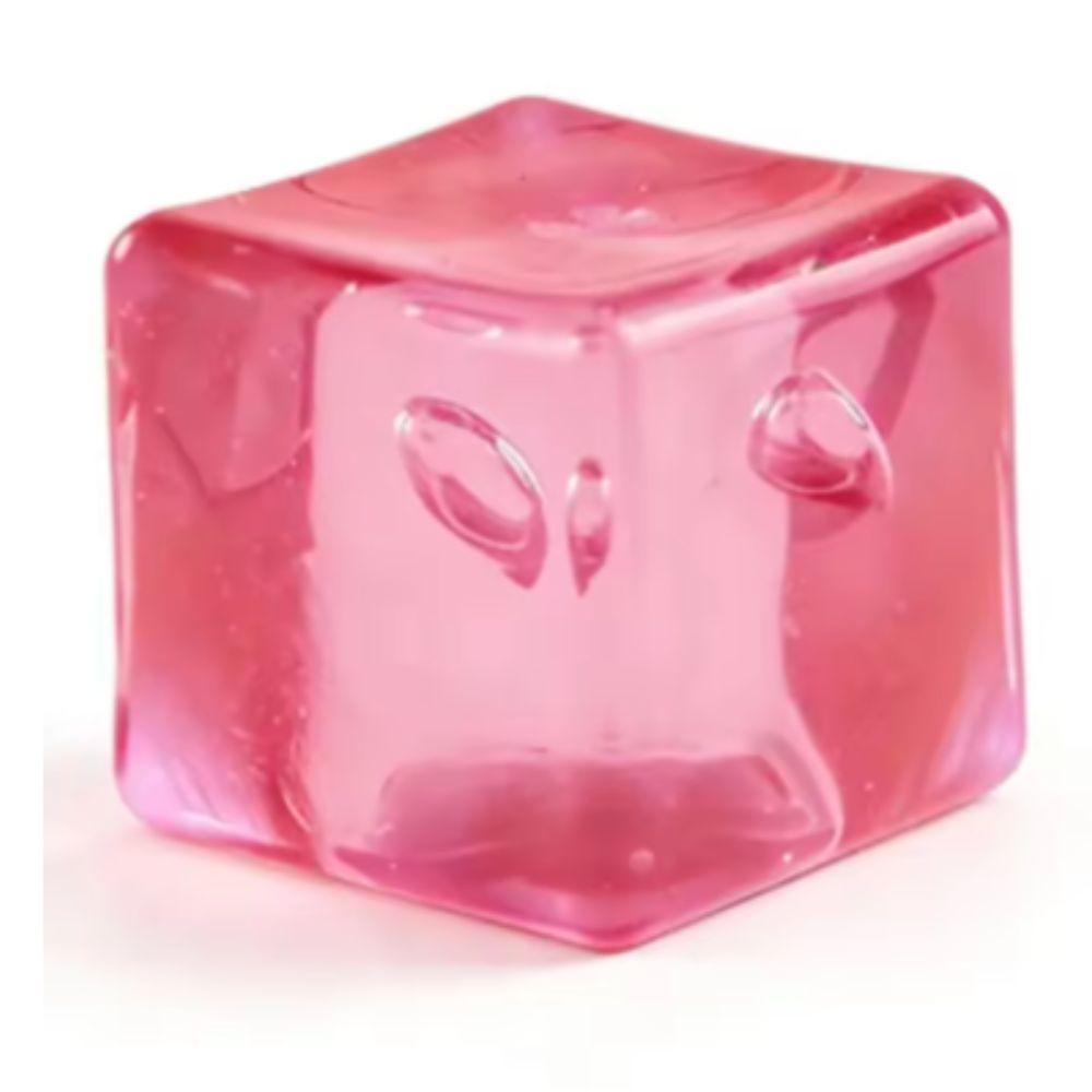 Schylling Needoh Nice Cube -Stress Relief Squishy Toy, Sensory Toy, Cube Squeeze Ball, Vent Toy, Kids Gift, Red Purple Blue, Sn