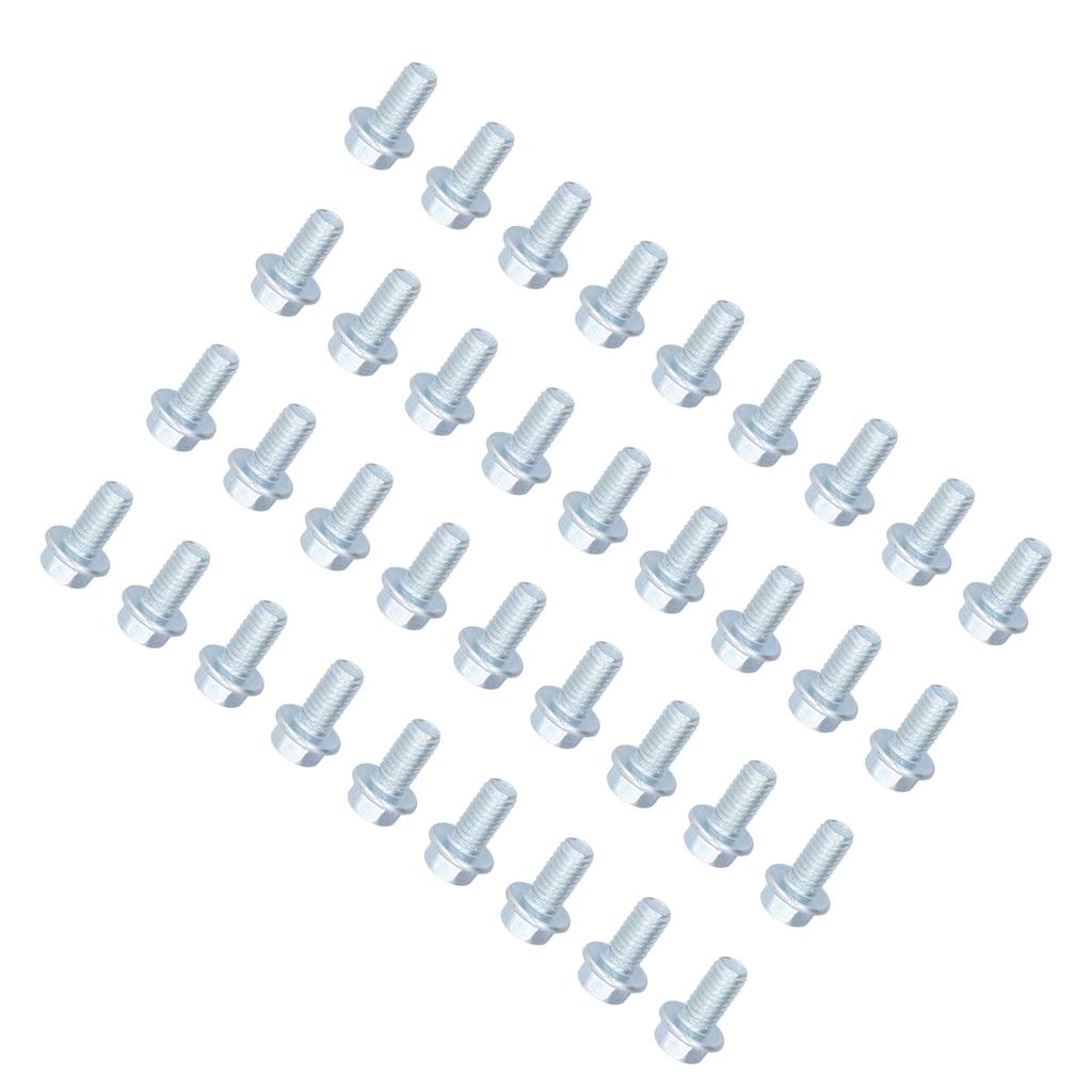 36Pcs Screw Stainless Steel Corrosion Resistant Perfect Replacement Gasoline Engine Screw