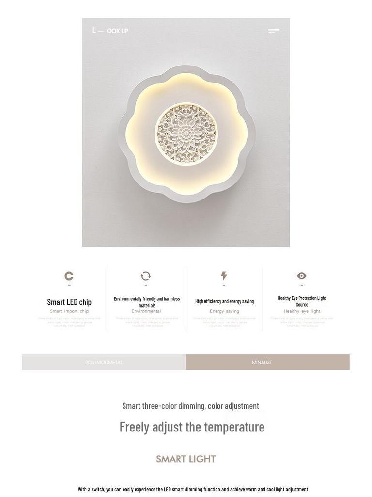 2025 Modern Ceiling Light - Stylish Indoor Lighting for Bedroom, Study, Aisle & Balcony