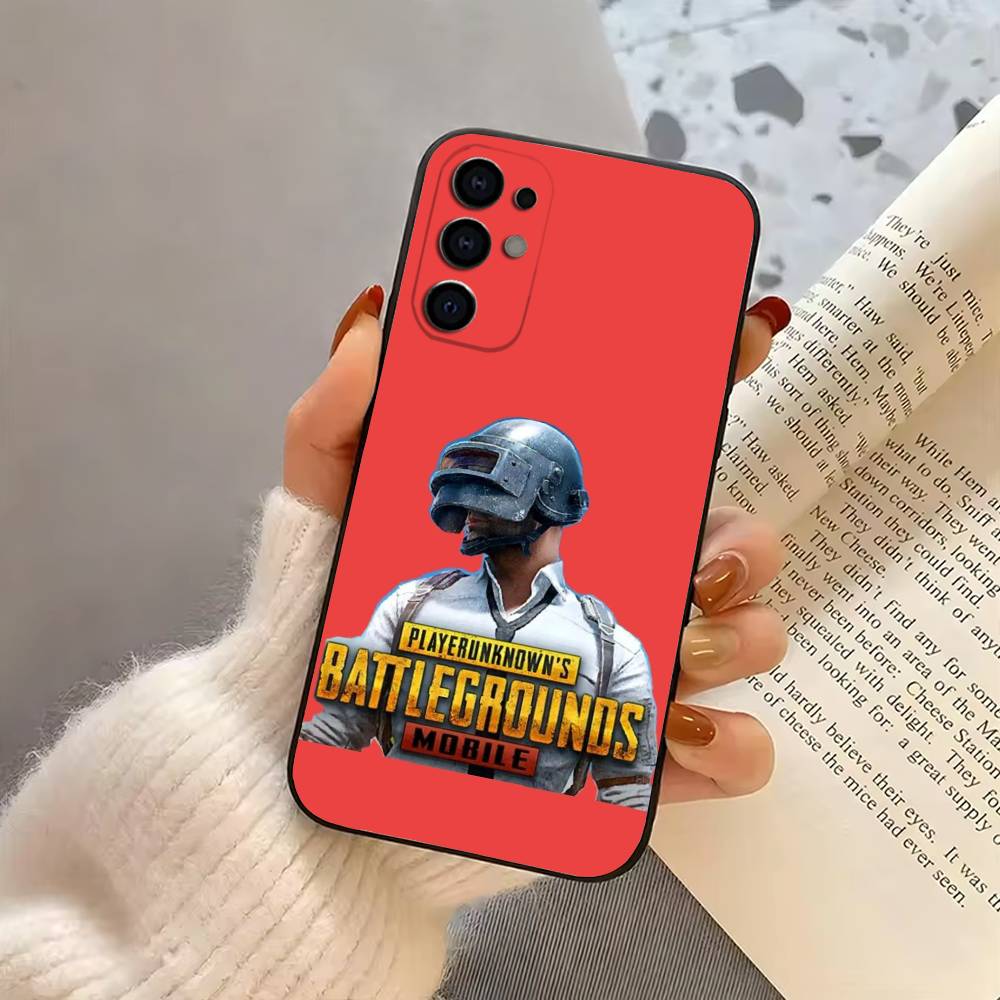 Game P-PUBG-es Phone Case Black Silicone Soft For Samsung S25,S24,S21,S22,S23,S30,Ultra,S20,Plus,Fe,Lite