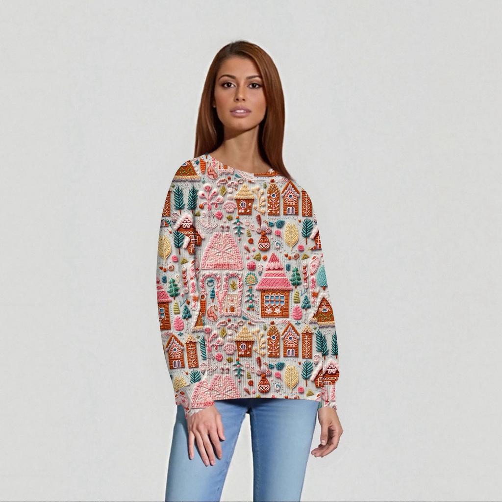 Women's Daily Casual Tops  Knitted Sweater