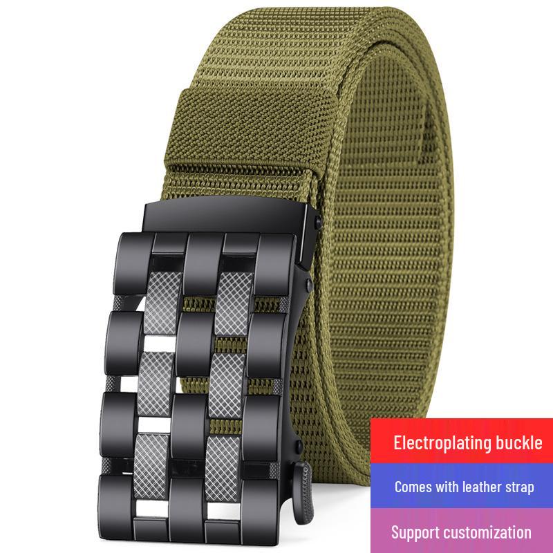 

Мужской тактический пояс из нейлона с быстросъемной пряжкой для повседневного использования или тренировок 120 cm армия зеленый