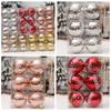 10 Box Christmas Tree Hanging Baubles Decoration Colorful Decorative Ornament Window and Door Ornament Party Supplies