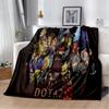 3D Klassiker Spiel Dota2 Gamer Decke, Weiche Wohndecke für Zuhause Schlafzimmer Bett Sofa Picknick Reise Büro Ruhe Abdeckung Decke Kinder