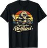 Stupid Canadian Wolf Bird Vintage Heated Hookey Loon Meme T-Shirt