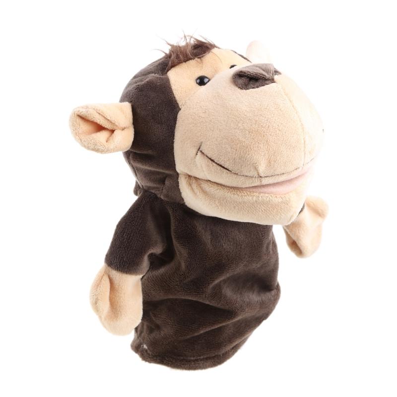1 Pc Kids Plush Finger & Hand Puppet Popular Activity Boy Girl Role Play Bedtime Story Props 3D Animal Decompressing Toy Doll
