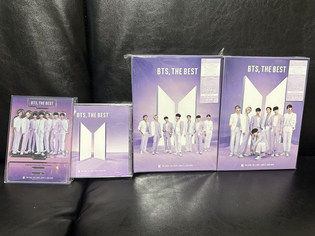[USED] BTS, THE BEST First Limited Edition A, First Limited Edition C, Regular Edition, Acrylic Stand Included