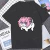 Funny Doro Meme Cosplay T-shirt Nikke Anime Cartoon Game Graphic Csaual Fashion Short Sleeve Tshirt Harajuku Otaku Tees