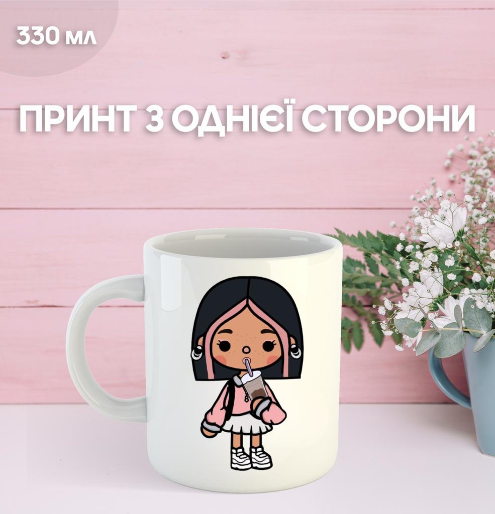 Mug Toca Life World with Print Ceramic Cup Toca Life World Toca Boca 330 Ml