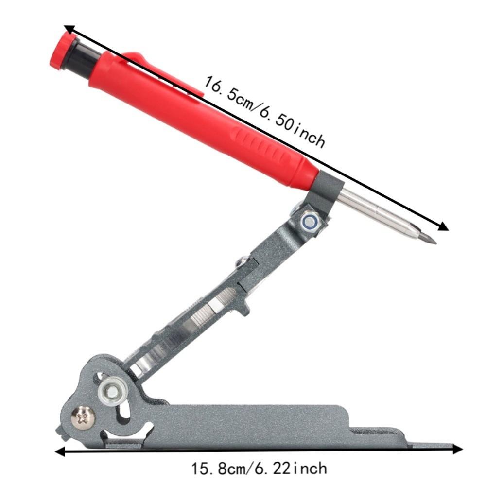 Deep Hole Construction Scriber Tool Solid Carpenter Pencil Woodworking Compass  Woodworking