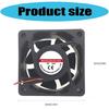 60mm 5V/12V/24V Quiet Computer Fan PC Fan For Computer PC Case GPU CPU Cooling Radiator Cooling Accessories