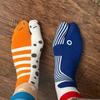 Whale Funny Fish Tube Socks Shark Toe Mid Calf Sock Cute Toe Separator Socks Women