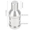 Universal Car Knob Adapter for Non Threaded Shifters 12x1.25 Universal Knob Adapter for Non Threaded Shifters