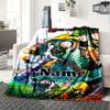 Plants Vs Zombies Customizable Name Blanket Comfortable All Seasons Suitable For Sofas Beds Travel Camping Office Decoration Perfect Gift For Holidays
