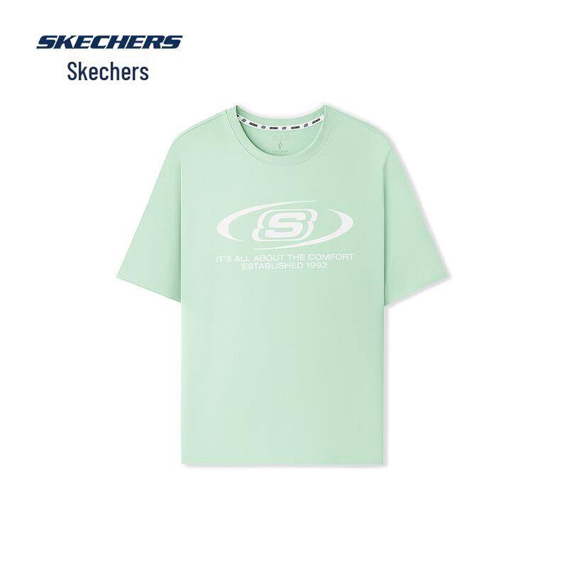 Skechers Unisex Knit Short Sleeve T-Shirt L226U105