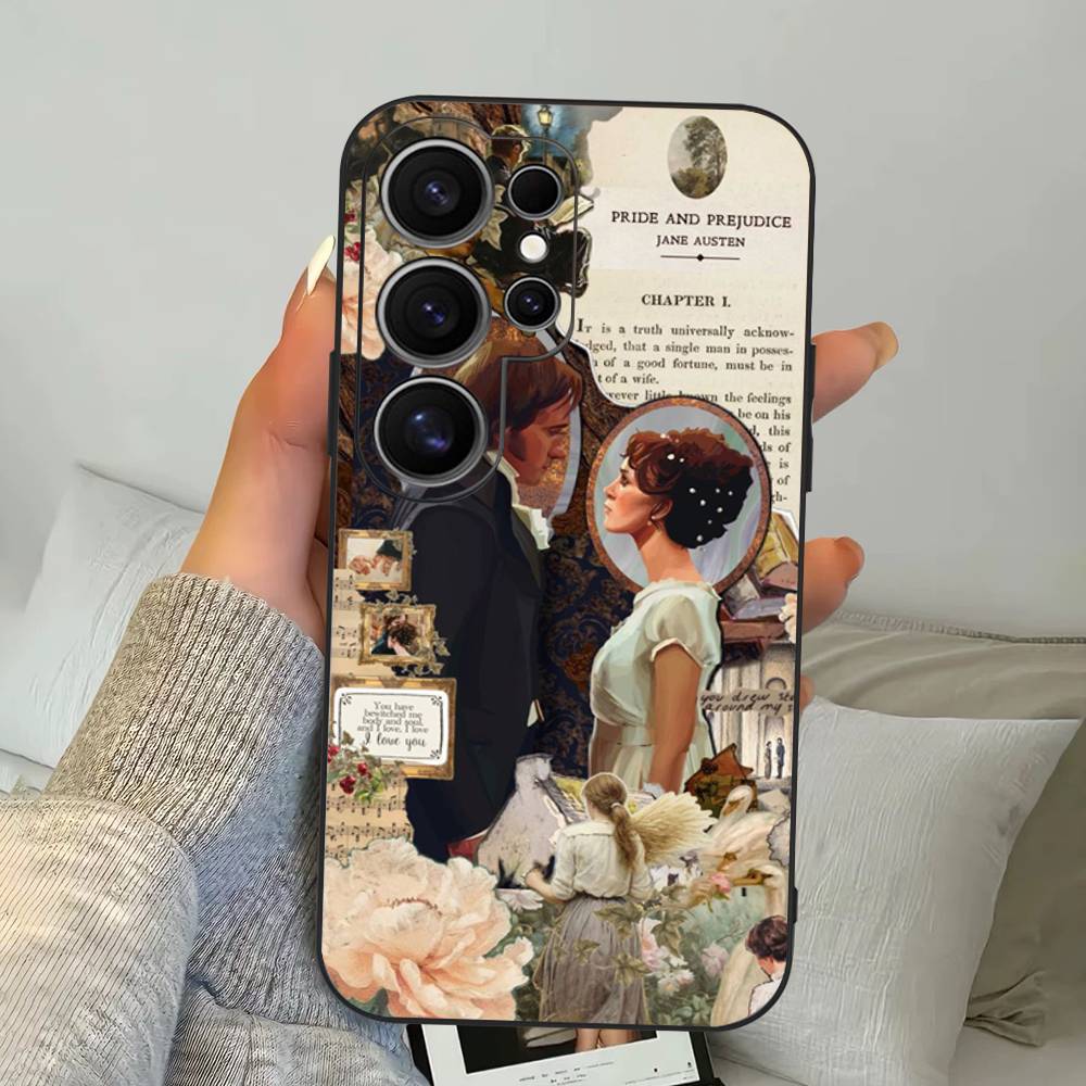 Pride And Prejudice Jane Austen Phone Case For Samsung S 24 Fe 25 Ultra Plus 20 Lite 21 30 22 23 24 22 Ultra 5G Fundas