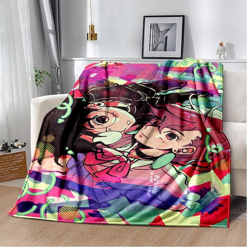 DAN DA DAN 29 Style Cartoon Anime Blanket,Soft Throw Blanket for Home Bedroom Bed Sofa Picnic Travel Office Cover Kid Gift HD