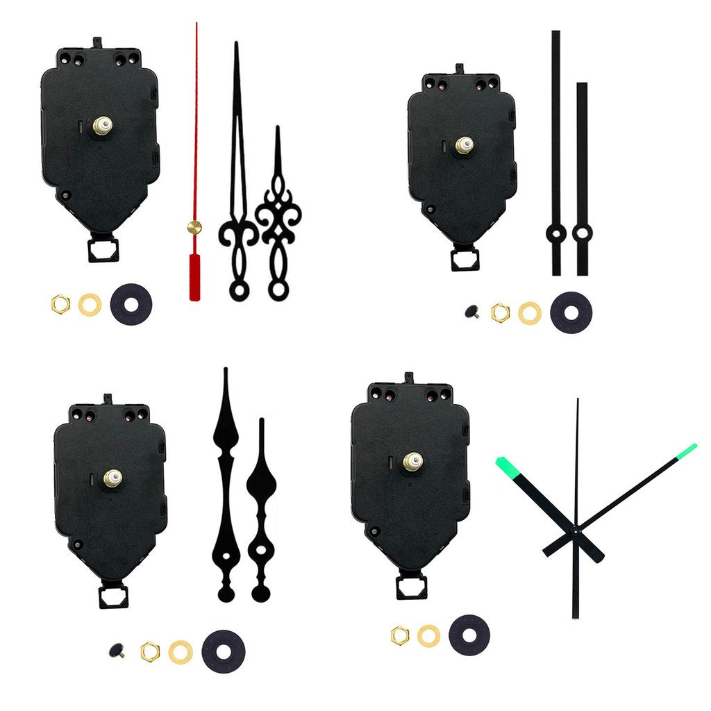 1 Set DIY Quartz Watch Silent Wall Clock Movement Quartz Repair Movement Clock Mechanism Parts Clock Parts with Needles