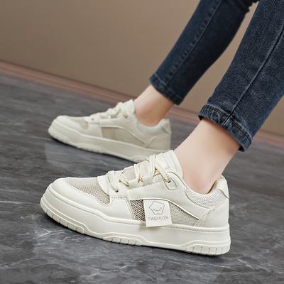 Women Platform Shoes Student Running Sneakers Girl Skateboard Shoes Casual Summer Black Sport Shoes Over Size