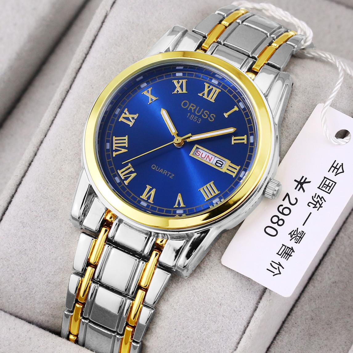 Automatic Movement Watch Men S Calendar Luminous Waterproof Round Ordinary Glass Mirror Domestic Watch
