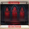 2D Vampire Castle Gothic Backdrop Cosplay Photography Background Banner