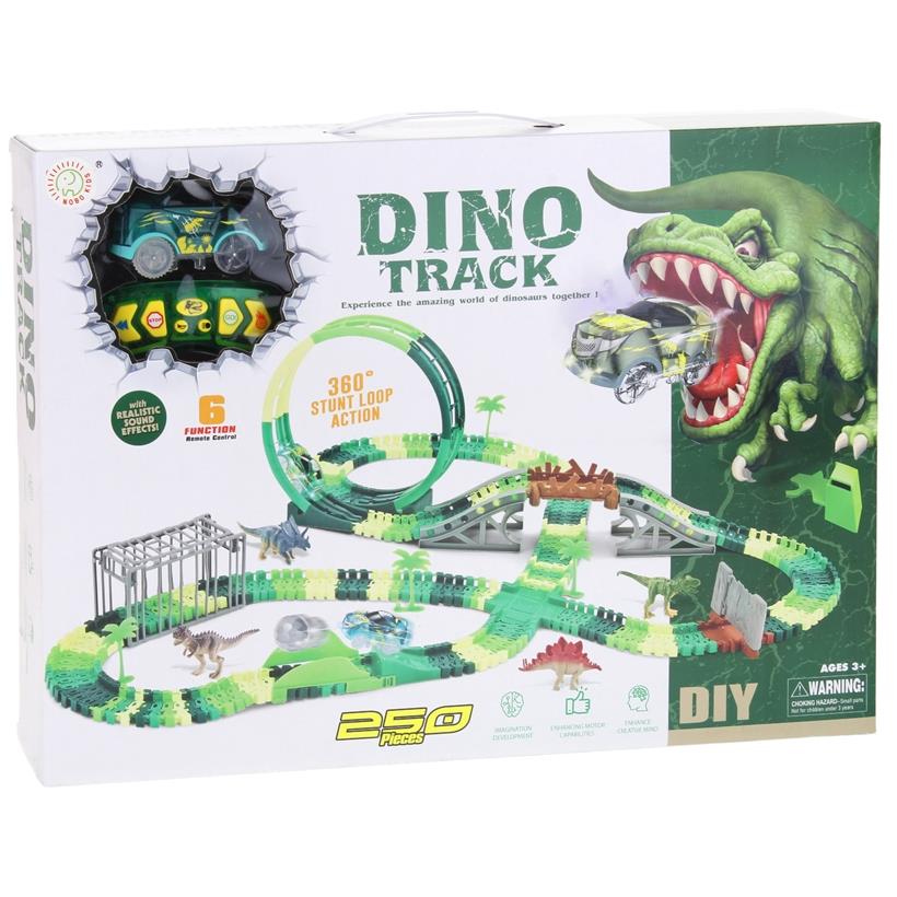 Dino Park Dinosaurs Remote Controlled Car Race Track 250
