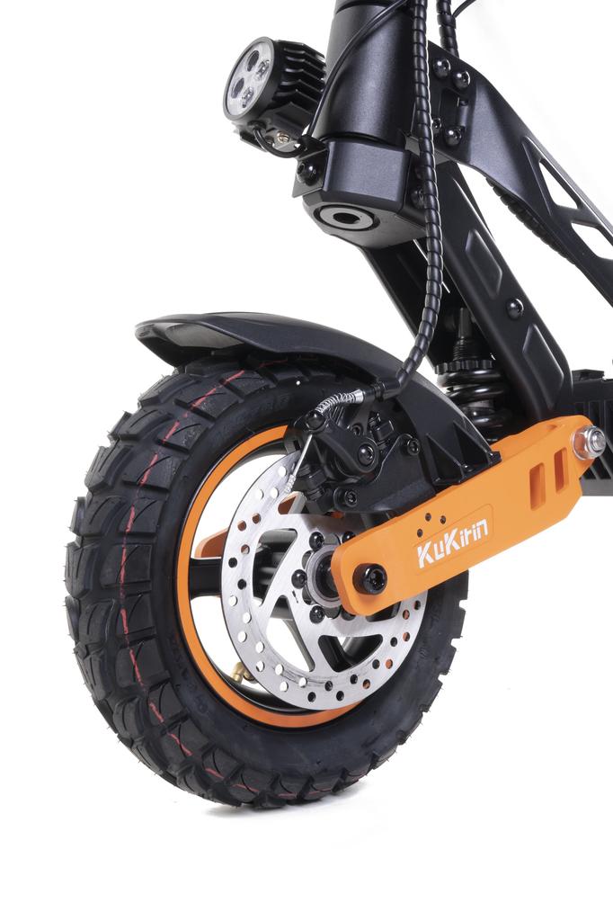 KuKirin Elektrická koloběžka G2 MAX 1000W, 48V 20,8Ah baterie, dojezd 80 km, 10" terénní pneumatiky, dvojité kotoučové brzdy, skládací design