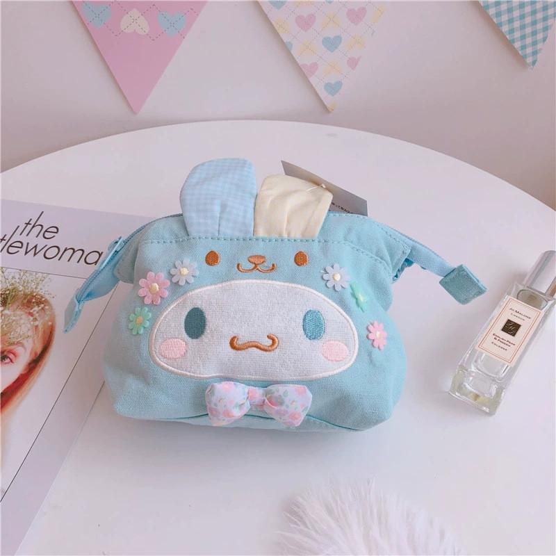 My Melody Cartoon Leinwand Kosmetiktasche Mit Atmungsaktivem Strapazierfähigem Stoff Für Den Täglichen Gebrauch