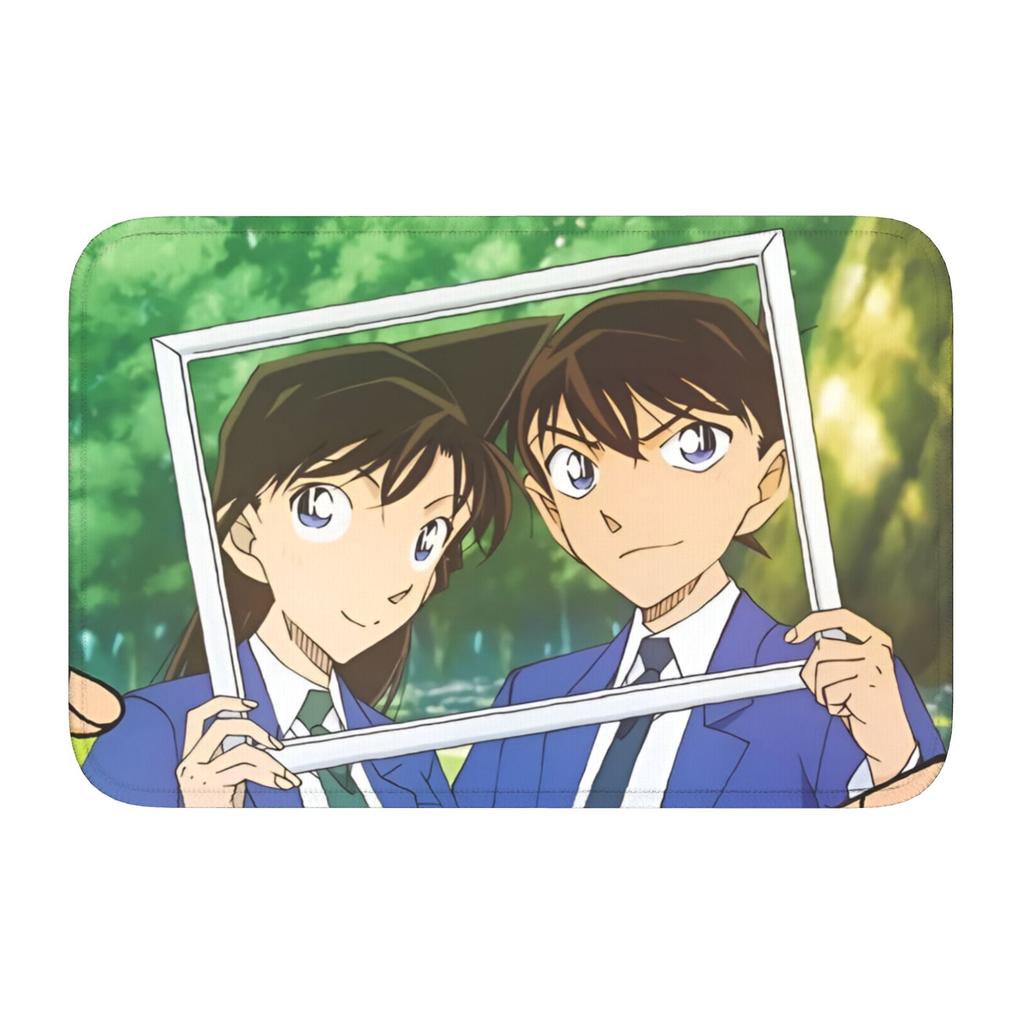 Zabawny Detektywistyczny Anime Conan Wycieraczka Antypoślizgowa Łazienka Kuchnia Mata Powitalna Salon Drzwi Podłoga Wejście Dywanik Mata na Stopy