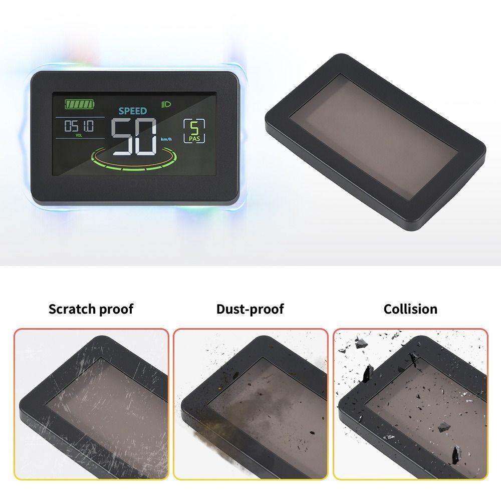 Waterproof Dashboard Protective Cover Replacement Part Silicone Dashboard Case For E-Bike