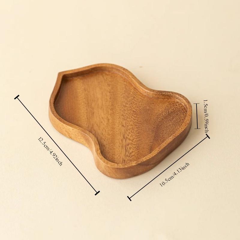 Hulu Plate, Walnut Teapot, Teapot Holder, Solid Wood Tray, Coaster, Retro Dry Foam Table, Cute Tea Tray, New Tea Set Accessories