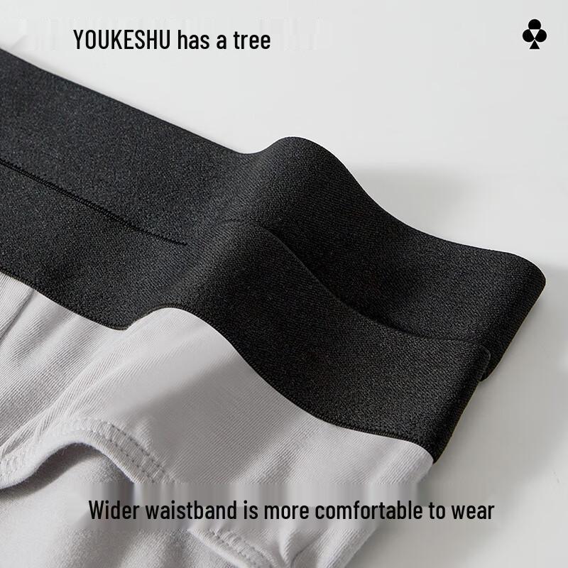 Youkeshu Men's 3A Antibacterial Cotton Underwear