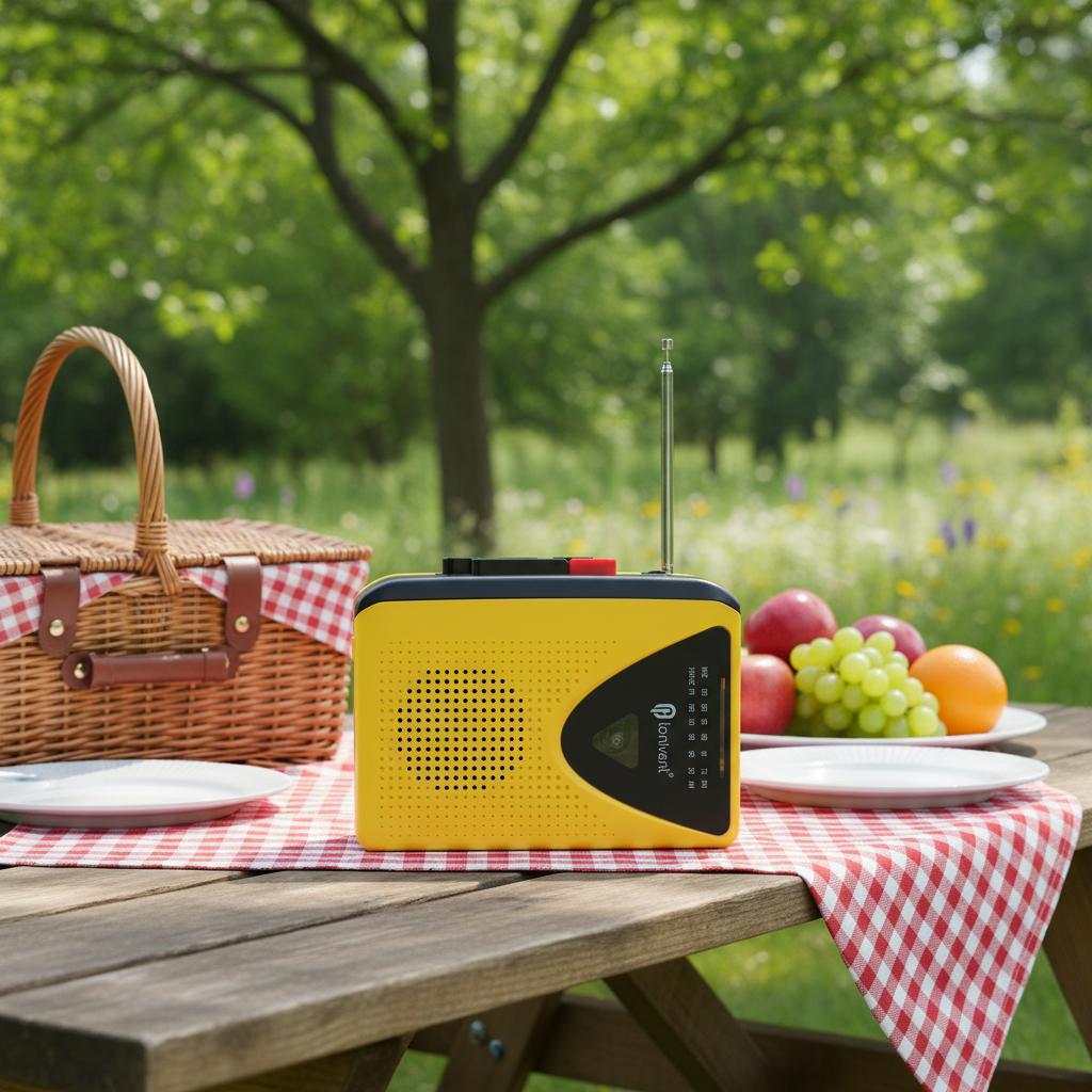 Retro-Stil AM FM Tragbarer Kassettenrekorder Niedriger Preis ODM/ Dropship Kassettenradio-Player