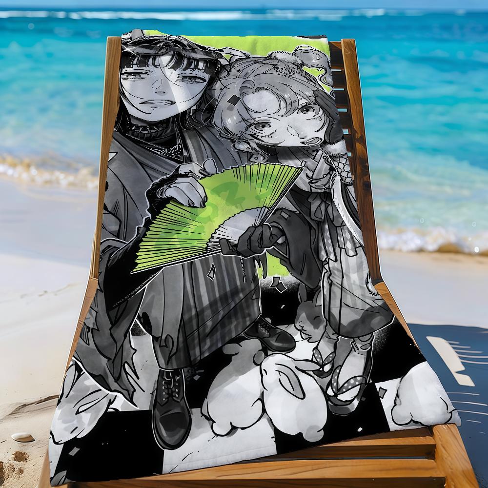 The Guy She was Interested in wasn't a Guy Towel Sports Quick Dry Travel Camping Gear Sandproof Soft Light Large Beach Towel