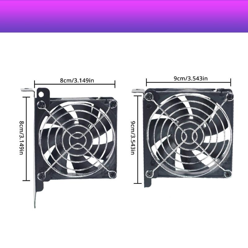 PCI Slot Mounted Graphics Card Fan Video Card Coolers to Improve Performances and Prevent Overheating 90mm/80mm Fan