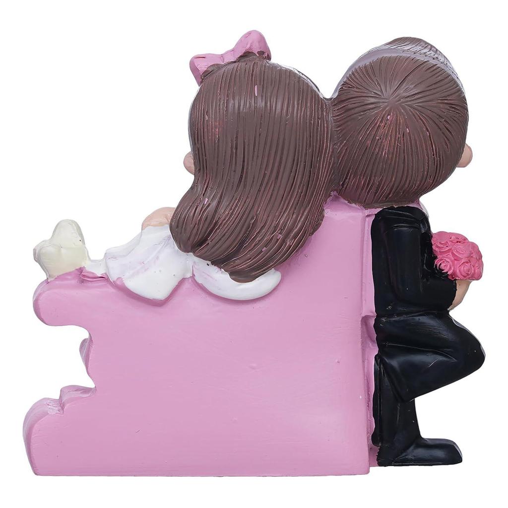 Cute Couple Love Decorative Showpiece - Valentine Gift for Girlfriend, Boyfriend, Husband, Wife, Him, Her