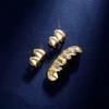 Double-sided Hip Hop Halloween Stage Set with False Teeth for Men and Women