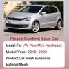 For Volkswagen VW Polo Mk5 Hatchback 2010~2020 5-door Car Mesh Sunshade Magnetic Shading Privacy Curtain Visor Auto Accessories
