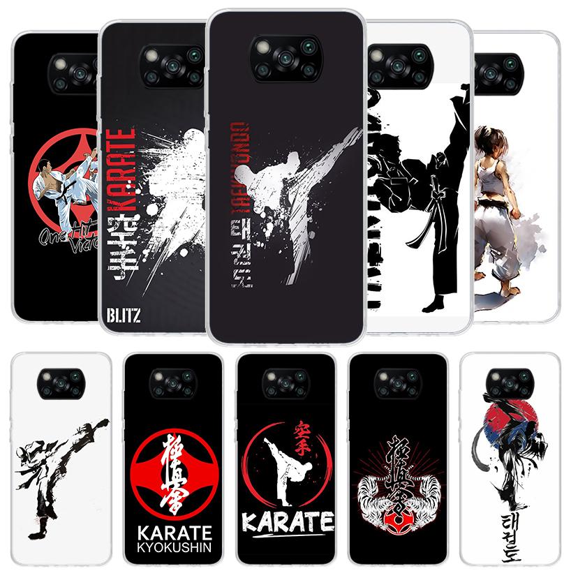 Oyama Kyokushin Karate Cover Phone Case For Xiaomi Poco F7 Ultra X7 X6 X5 Pro M7 Redmi 15C 15 13C 13 12C 12 10C 10 9A 9C 9T 9 Sh
