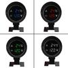2in1 Vehicles Digital Gauge 12/24V Universal Truck Car LED Voltmeter